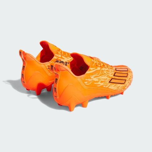 adidas Adizero Primeknit Cleat - Men's Football Team Semi Solar Green/White in Saudi Arabia