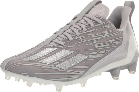 adidas Adizero Primeknit Cleat - Men's Football Team Semi Solar Green/White in Saudi Arabia