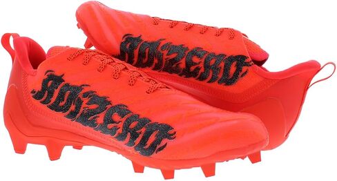 adidas Adizero Primeknit Cleat - Men's Football Team Semi Solar Green/White in Saudi Arabia