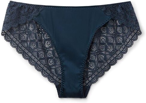Woman's Lace and Silk Bikini Briefs in Kuwait