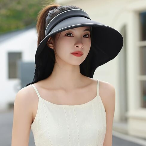 قبعات Sun Visor للنساء على نطاق واسع upf 50+ UV Sun Protection Hats قبعات قابلة للتعديل قابلة للتعديل in Kuwait