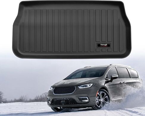 for 2017-2024 2025 Chrysler Pacifica/Voyager 2020-2025 Cargo Mats Trunk Liner TPE All Weather Protection Mats Fit Chrysler Pacifica Accessories (Cargo Mats) in Saudi Arabia