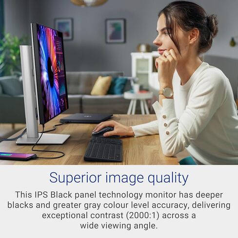 DELL - DISPLAY B2B DELL ULTRASHARP 27 4K USB-C HUB MONITOR - U2723QE - 68.47CM (27. in Saudi Arabia