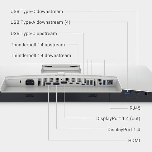 DELL - DISPLAY B2B DELL ULTRASHARP 27 4K USB-C HUB MONITOR - U2723QE - 68.47CM (27. in Saudi Arabia