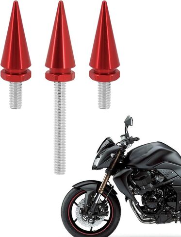 3 PCS Motorcycle Windshield Bolts, Road Glide Windshield Bolts, Windscreen Fairing Bolts Decoration, Harley Windshield Bolts, Fit for Harley Street Glide Electra Glide 2014+ (Silver) in Saudi Arabia
