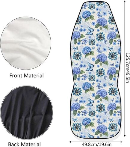 Vintage Wild Forest Mushroom Snail Beetle Daisy Cottagecore Print 2 Pack Car Seat Covers Set Front Seats Only Universal Fit Most Truck SUV Vans Auto Accessories Interior Cushion Protector in Kuwait