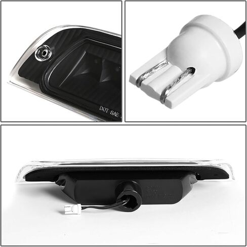 DNA MOTORING 3BL-JLIR02-LED-RD Red Lens LED Third Tail Brake Light [Compatible with 02-07 Jeep Liberty] in Kuwait