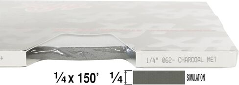 تخصيص الشاحنة التلقائية الشريطية الشاملة العالمية في ربع بوصة - TFX 0104061-1/4 "x 150 ' - 061 - أسود in Kuwait