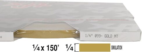 تخصيص الشاحنة التلقائية الشريطية الشاملة العالمية في ربع بوصة - TFX 0104061-1/4 "x 150 ' - 061 - أسود in Kuwait