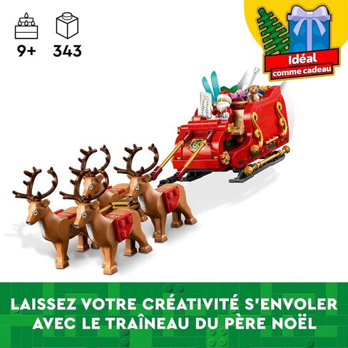 Lego Holiday Santa's Sleigh Exclusive Set 40499 in Saudi Arabia
