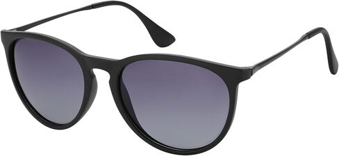 JOOX Polarized Vintage Sunglasses for Women, Round Designer Style Sun Glasses with UV Protection Lens in Kuwait