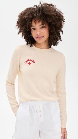 Jumper 1234 Women Cashmere Beach Crew Sweater in Kuwait
