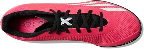 adidas Unisex X Speedportal.4 Turf Soccer Shoe, Clear Aqua/Power Blue/Solar Yellow, 7.5 US Men in Saudi Arabia