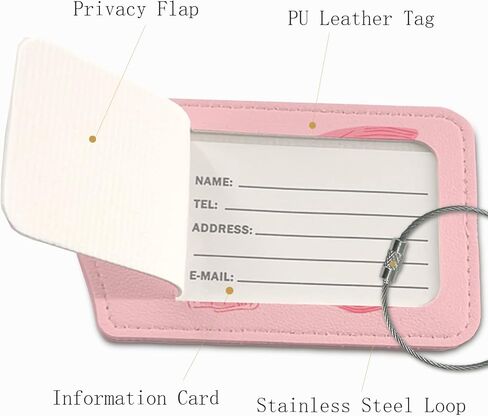 علامات الأمتعة coquette لحقائب ، القوس الوردي لطيف الأمتعة العلامات للنساء ، هدايا preppy ، لطيف عصري 2 العلامة الأمتعة للسفر ، هدايا الفتيات في سن المراهقة علامات حقيبة in Saudi Arabia