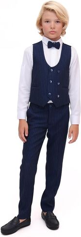 بدلة Lilax Boys 'Slim Fit Fit 4 بدلة ملابس رسمية للأطفال in Saudi Arabia