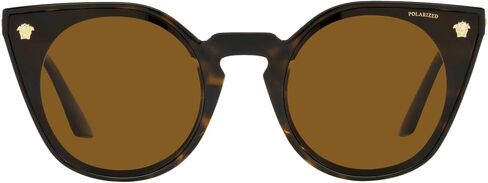 Versace VE 4410 GB1/87 Black Plastic Cat-Eye Sunglasses Grey Lens in Saudi Arabia