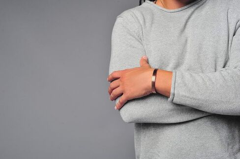 سوار مغناطيسي النحاس النحاسي النحاسي - فرقة رياضية للجنسين مع مغناطيس قوة فائقة - قابلة للتعديل in Kuwait