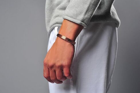 سوار مغناطيسي النحاس النحاسي النحاسي - فرقة رياضية للجنسين مع مغناطيس قوة فائقة - قابلة للتعديل in Kuwait