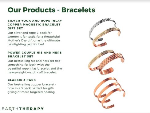 سوار مغناطيسي النحاس النحاسي النحاسي - فرقة رياضية للجنسين مع مغناطيس قوة فائقة - قابلة للتعديل in Kuwait