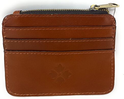 Patricia Nash Leather Cassis ID Card Case Wallet, Tan in Kuwait