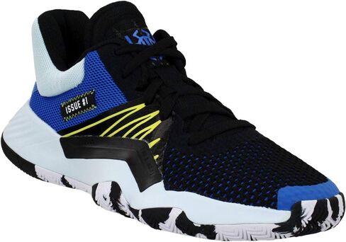 adidas Women's D.O.N. Issue #1 Basketball Shoe, FTWR White/core Black/core Black, 13 in Kuwait
