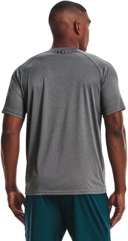 Under Armour Men's UA Tech 2.0 Short Sleeve Shirt (X-Large) Black in Saudi Arabia