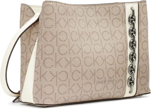 Calvin Klein Adeline Triple Compartment Crossbody, Medieval Blue in Kuwait