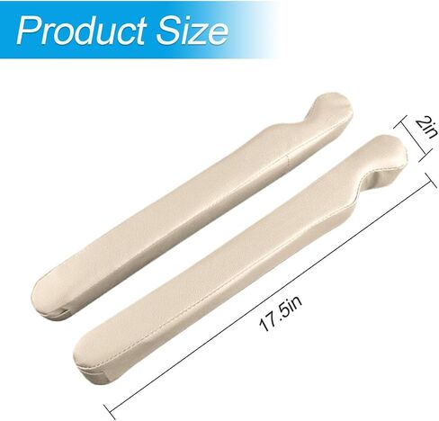 Mandark Car Seat Gap Filler ، 2 مساءً سدادة الفجوة في السيارة الجلدية لملء بين المقعد ووحدة التحكم ، وملحقات حاصرات توصيل Crevice من Droping ، Universal for SuV ، سيدان ، شاحنة (أسود) in Kuwait