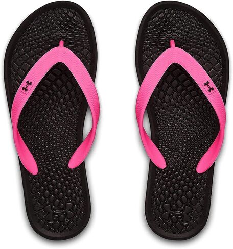 Under Armour Girl's Atlantic Dune II T Flip-Flop, Black (001)/Black, 5 in Saudi Arabia