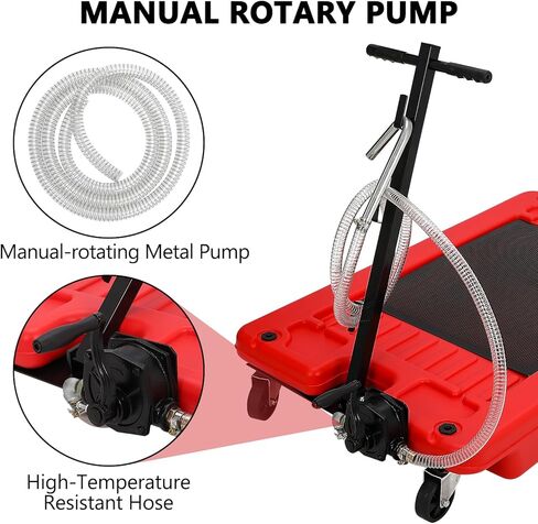 مقلاة تصريف الزيت 20 جالون ، مقلاة تصريف الزيت المنخفضة مع مضخة كهربائية 12 فولت ، مقلاة تغيير الزيت مع يد وعجلات قابلة للطي ، عربة استنزاف بزيت 8 أقدام للسيارة ، سيارات الدفع الرباعي ، الشاحنات in Kuwait