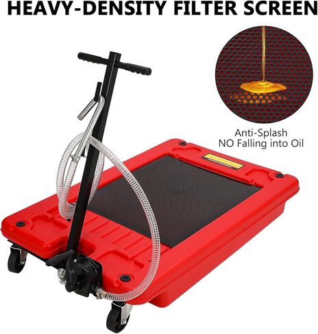 مقلاة تصريف الزيت 20 جالون ، مقلاة تصريف الزيت المنخفضة مع مضخة كهربائية 12 فولت ، مقلاة تغيير الزيت مع يد وعجلات قابلة للطي ، عربة استنزاف بزيت 8 أقدام للسيارة ، سيارات الدفع الرباعي ، الشاحنات in Kuwait