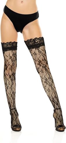 Benefeet Sox Womens Sexy Fishnet Thigh High Socks Black Thin Mesh Tights Long Stockings Nylon Hollow Pantyhose in Saudi Arabia