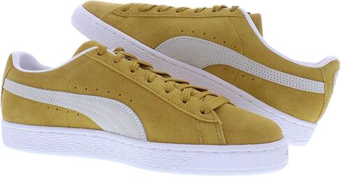 PUMA Suede Classic XXI Honey Mustard/Puma White 8.5 D (M) in Saudi Arabia