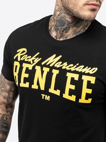 BenLee Rocky Marciano Basic t-Shirt Logo, Regular-Fit, Boxing Shirt, Black Size Medium in Saudi Arabia