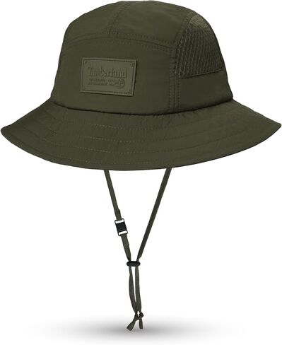 Timberland Mesh Panel Kids Boys Bucket Hat, One Size, Adjustable Chin Cord, Wide Brim Sun Hat for Outdoor Adventures in Saudi Arabia