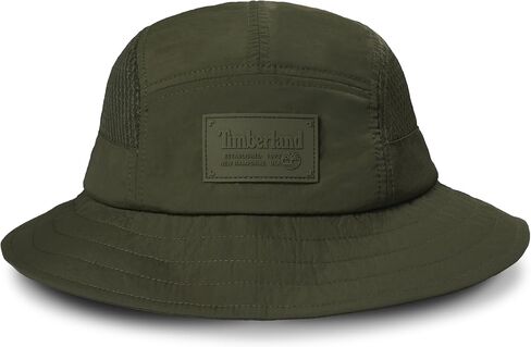 Timberland Mesh Panel Kids Boys Bucket Hat, One Size, Adjustable Chin Cord, Wide Brim Sun Hat for Outdoor Adventures in Saudi Arabia