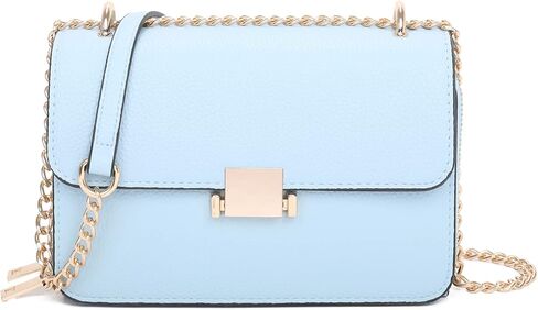 Square Shoulder Bags for Women Chain Strap Crossbody Bag Medium Leather Evening Bag for Women Satchel Handbags in Saudi Arabia