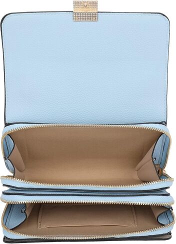 Square Shoulder Bags for Women Chain Strap Crossbody Bag Medium Leather Evening Bag for Women Satchel Handbags in Saudi Arabia
