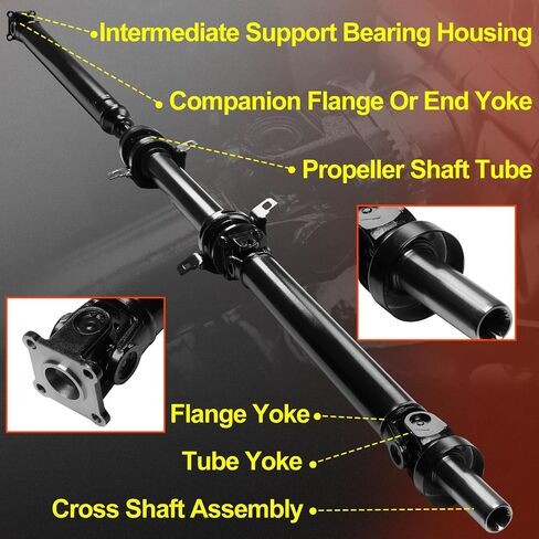 Rear Complete Drive Shaft Fit for Lexus RX300 1999 2000 2001 2002 2003, AWD, Prop Shaft Driveshaft Assembly Replace# 3710048010 in Saudi Arabia