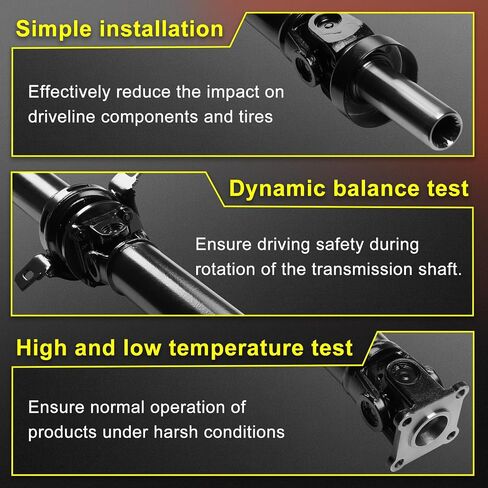 Rear Complete Drive Shaft Fit for Lexus RX300 1999 2000 2001 2002 2003, AWD, Prop Shaft Driveshaft Assembly Replace# 3710048010 in Saudi Arabia