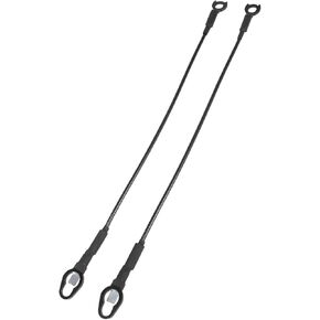 Pair Rear Tailgate Cables Lift Gate Support Straps Pickup for Dodge for Ram 1500 2500 3500 55276074AC Replacement