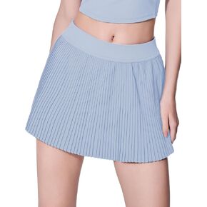High Waisted Pleated Tennis Skirts for Women with Pockets Shorts Cute Flowy Golf Athletic Skirts Skort
