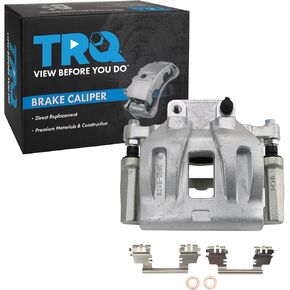 TRQ Front Right Brake Caliper W/Bracket Passenger Side متوافق مع Chrysler 300 2017-2021 Dodge Challenger Charger