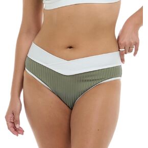 Skye Women's Rachel Twist Front High Waisted Bikini Bottom Swimsuit