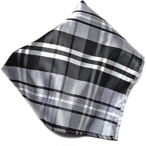 Vesuvio Napoli Plaid مخطط التصميم ألوان الرجال Hankerchief Pocket Square Hanky