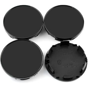 Set of 4 85mm Wheel Center Hub Caps Black for Nissan Titan Armada 2004-2020 40342-7S500 40342-1LA2A (Outer: 85mm/3.34in, Inner: 78mm/3.07in)