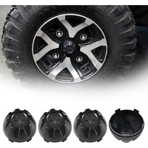 أغطية محور العجلات لـ Kawasaki Mule Pro-Mx Eps Le Se 2019-2025 ، أغطية محور ABS Black بلاستيك غبار العجلة ، يحل محل #11065-y042 (4 أجهزة كمبيوتر)
