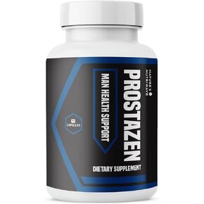 Prostazen - Natural Supplement with Saw Palmetto, Pumpkin Seed Extract, and Nettle Extract | Non-GMO, Stimulant-Free | Made in The USA, GMP-Certified | 60 Capsules, 1 Month Supply