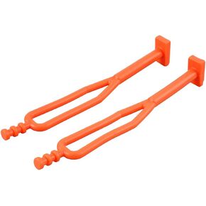 Orange 2PCS Rubber Side Stand Kickstand Strap Compatible with KTM 125-500 EXC/EXC-F/EXCF Six Days/XC/XCW/XC-W/XCW TPI/XCW Six Days/XCF/XCF-W/ 1998-2022 See Fitment