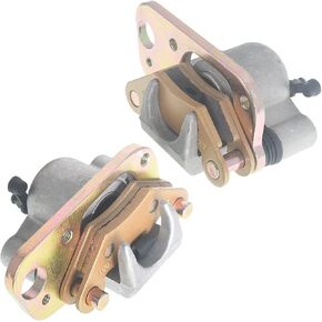 Front Left Right Brake Caliper Pads Mounting Brackets Replacement for Polaris Trail Blazer 250 Trail Blazer 400 Trail Boss 325 Trail Boss 330